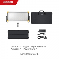 Godox Panneau lumineux RVB LD150R LED News Live Video Light APP et contrôle DMX