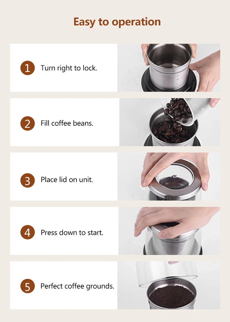 moulin à grains de café