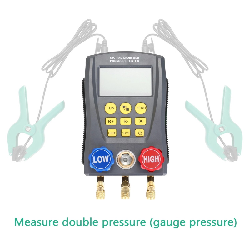 Digital Vacuum Pressure Manifold Tester