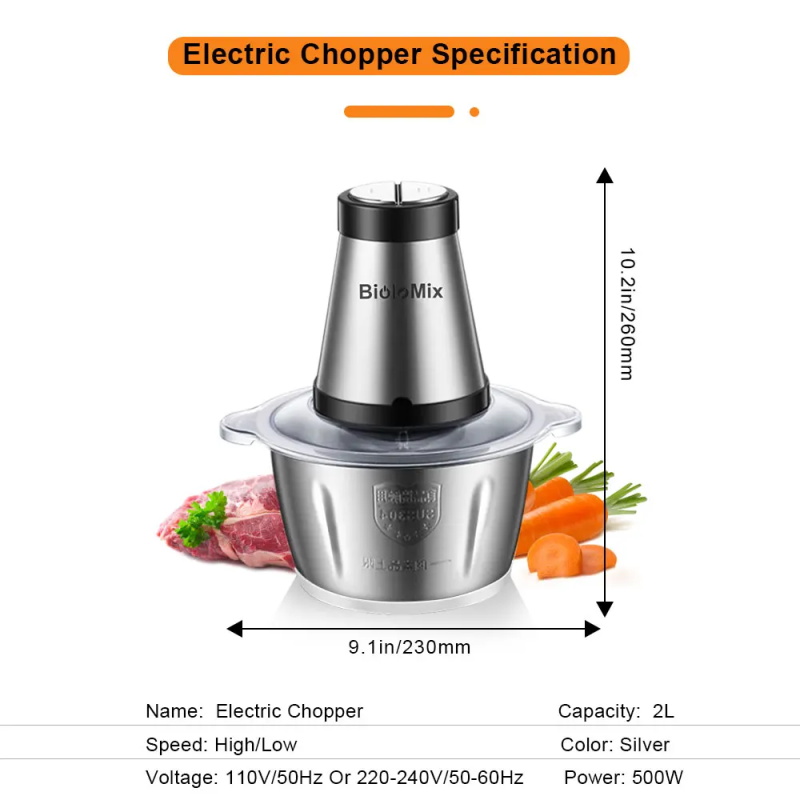 electric chopper meat grinder