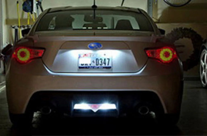 Subaru LED license plate light / license plate light