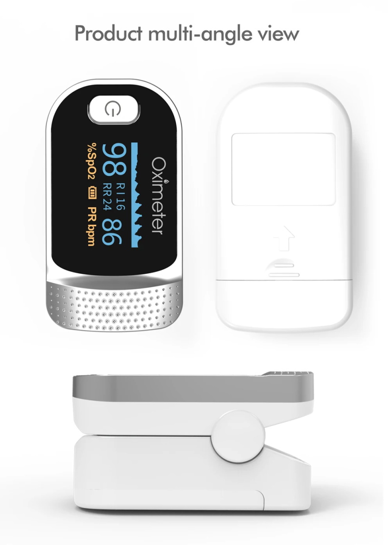 Finger pulse oximeter