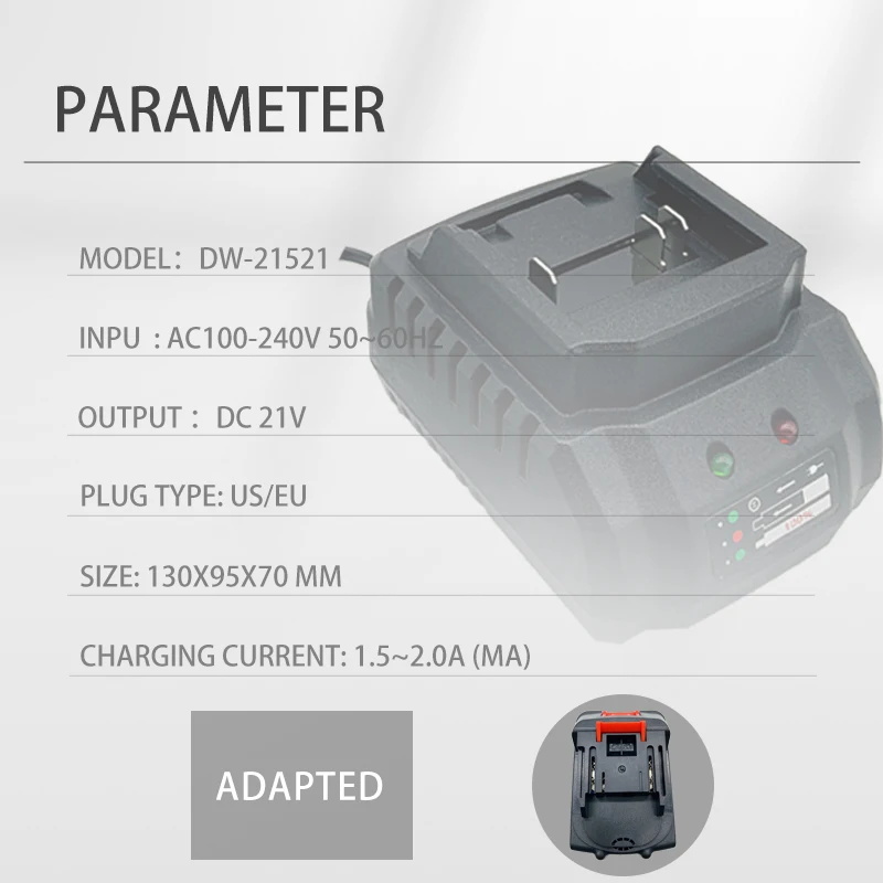 Chargeur batterie Makita 18V & 21V