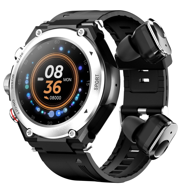 2 in 1 multi-function smart sports watch
