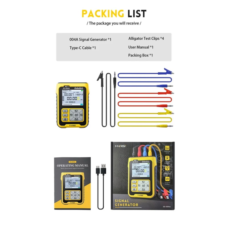 Portable multi-function signal generator