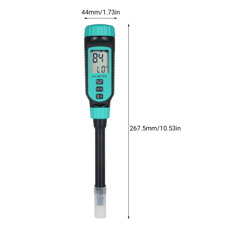 Digital soil pH meter