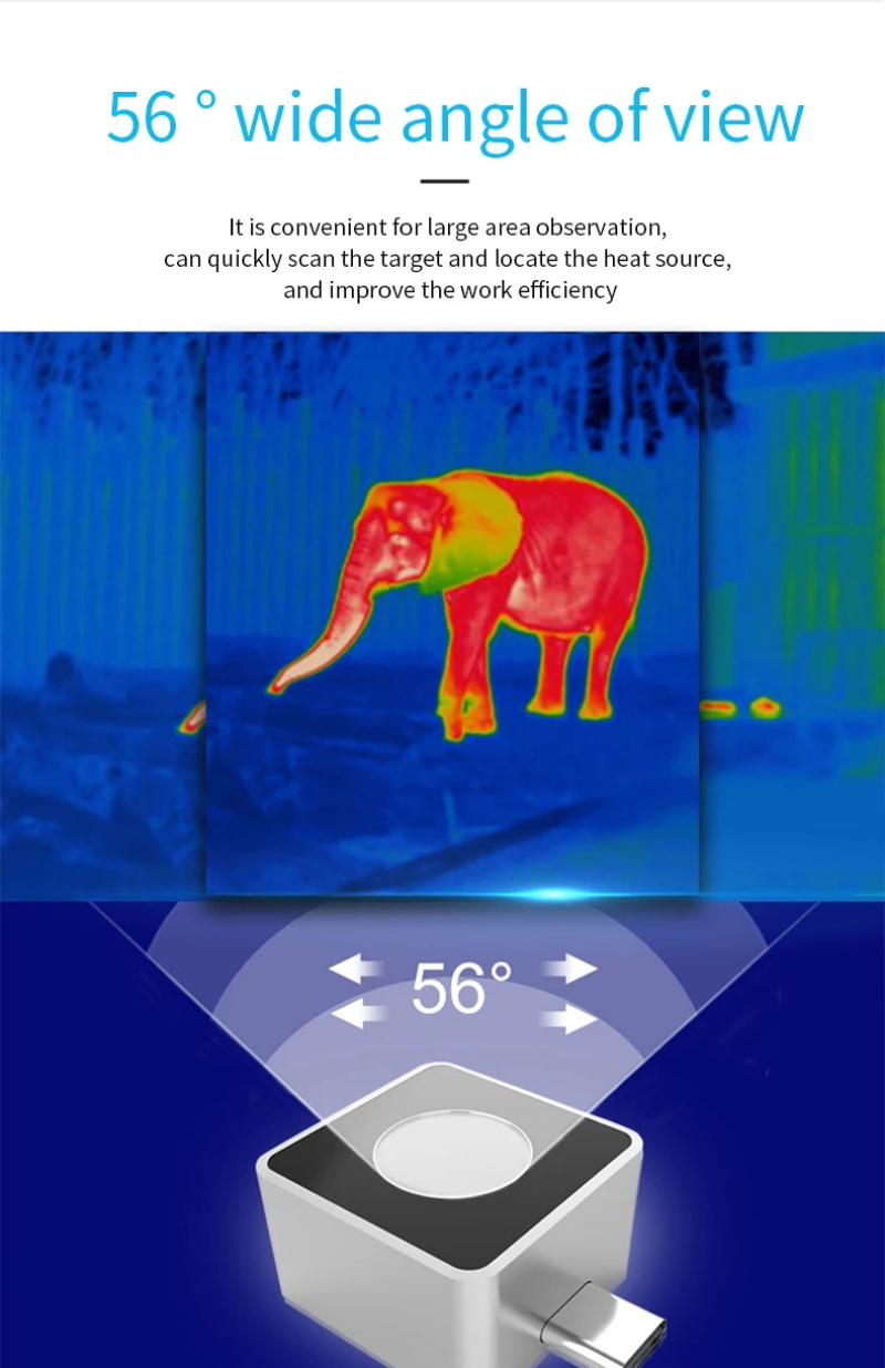 caméra thermique mobile infrarouge