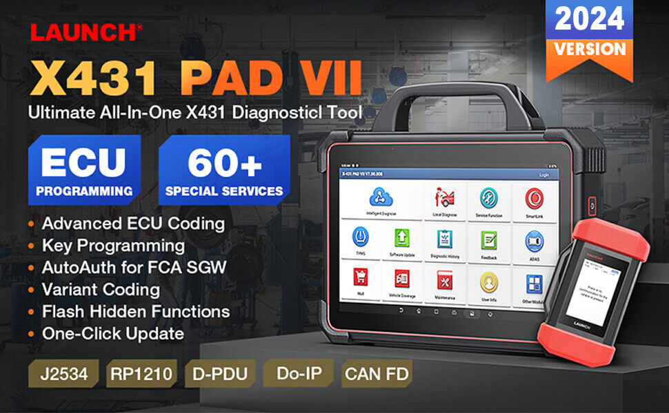 X431 PAD VII