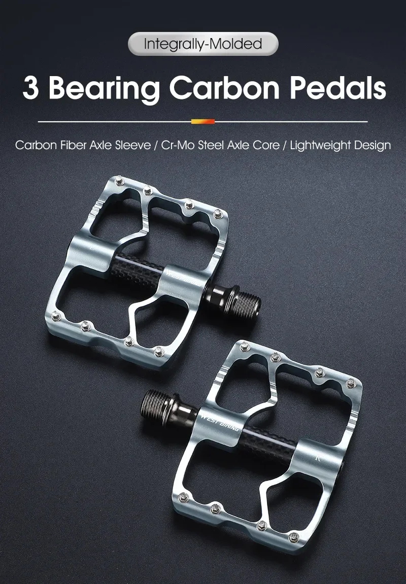 West Biking Carbon Fiber Pedal