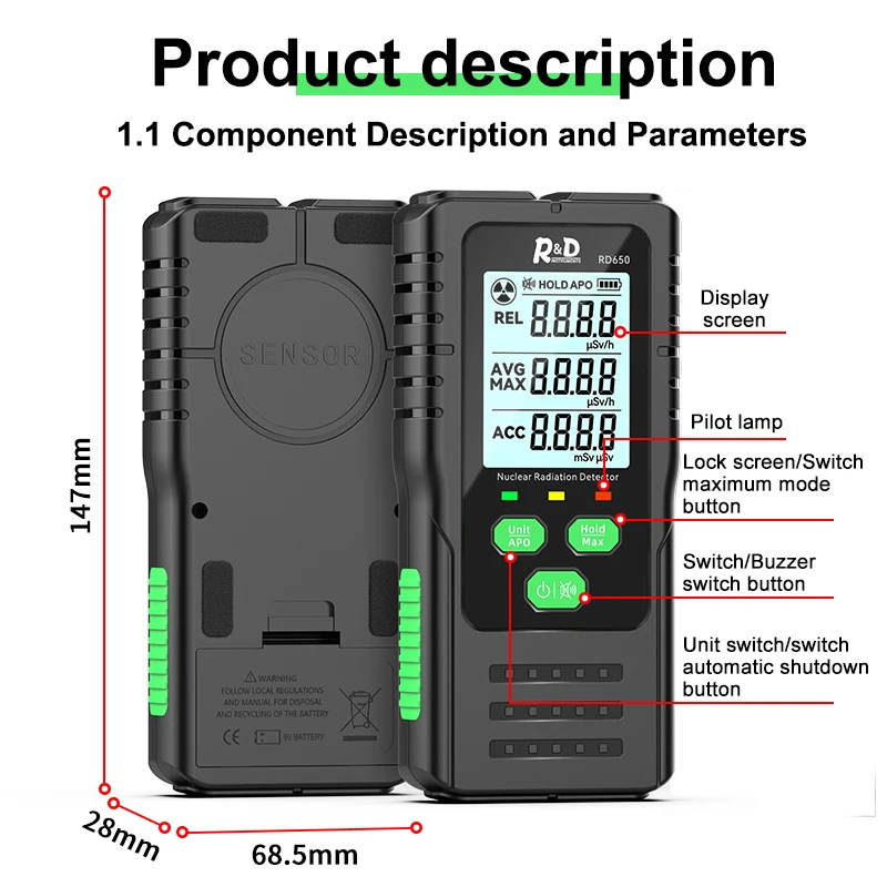 nuclear radiation detector