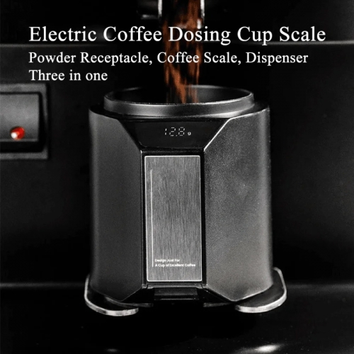 Powder scale coffee powder weighing cup powder container with electronic scale coffee powder scale cup coffee tool
