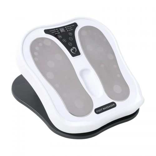 Electric foot massager with remote control for foot circulation stimulation