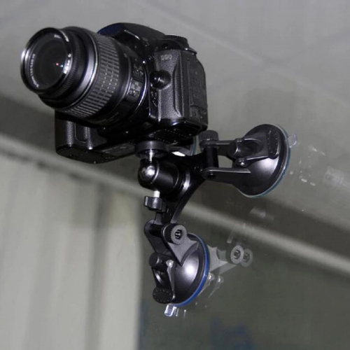 Support de stabilisation à triple ventouse support de voiture pour DSLR GoPro Hero Osmo support d'action support accessoires de caméra