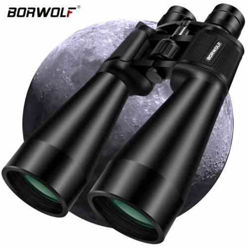 Borwolf 20-60x70 jumelles grossissement élevé zoom longue distance 60 fois chasse télescope astronomique HD zoom professionnel