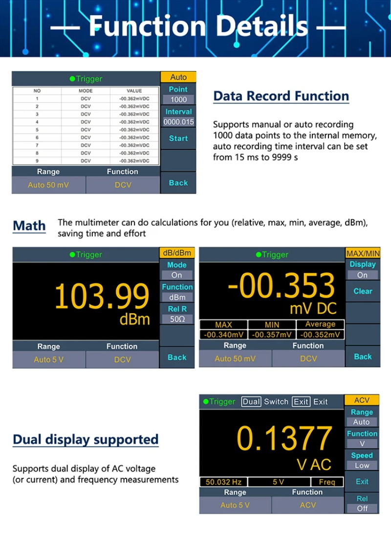 Owon,Digital multimeter