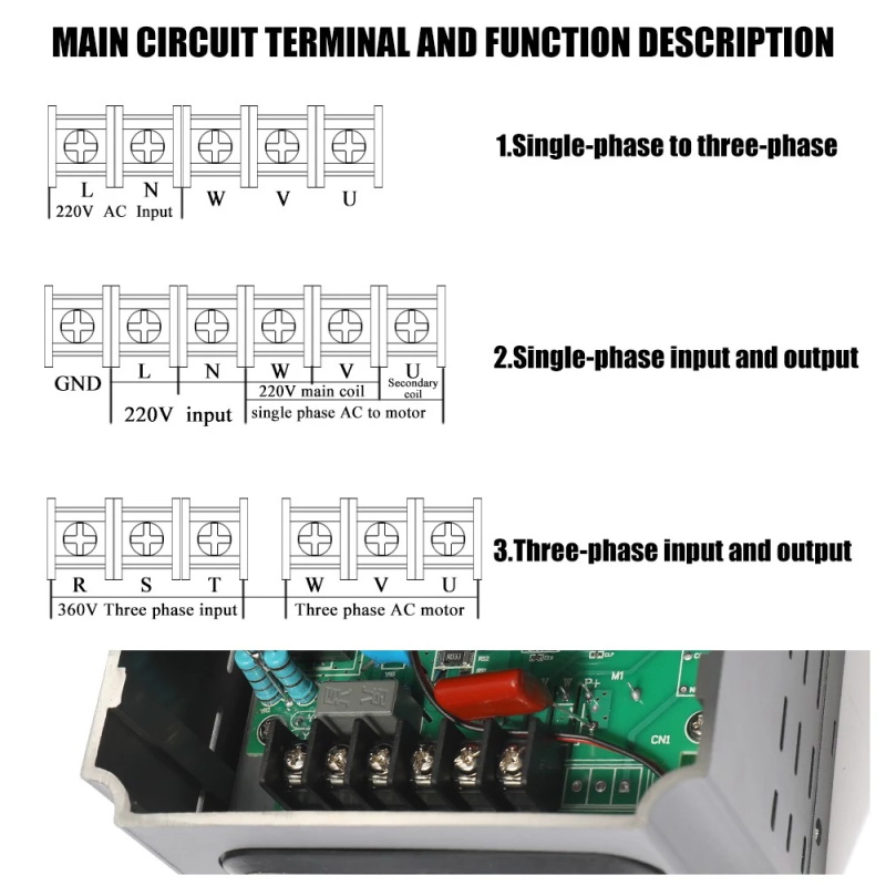 VFD frequency speed controller