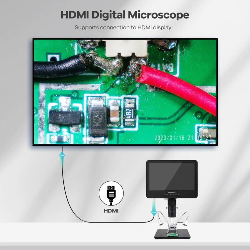 Microscope numérique HDMI USB