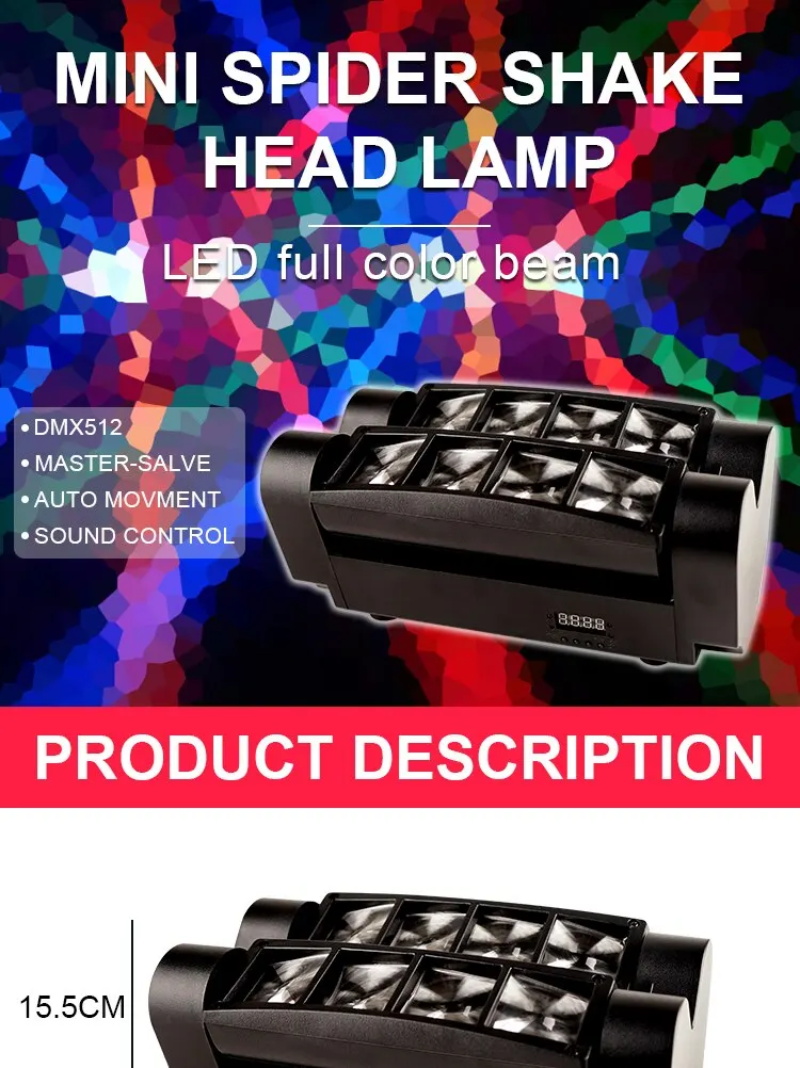 Led moving head