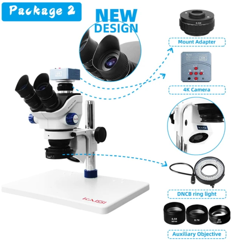 Trinocular Stereo Microscope