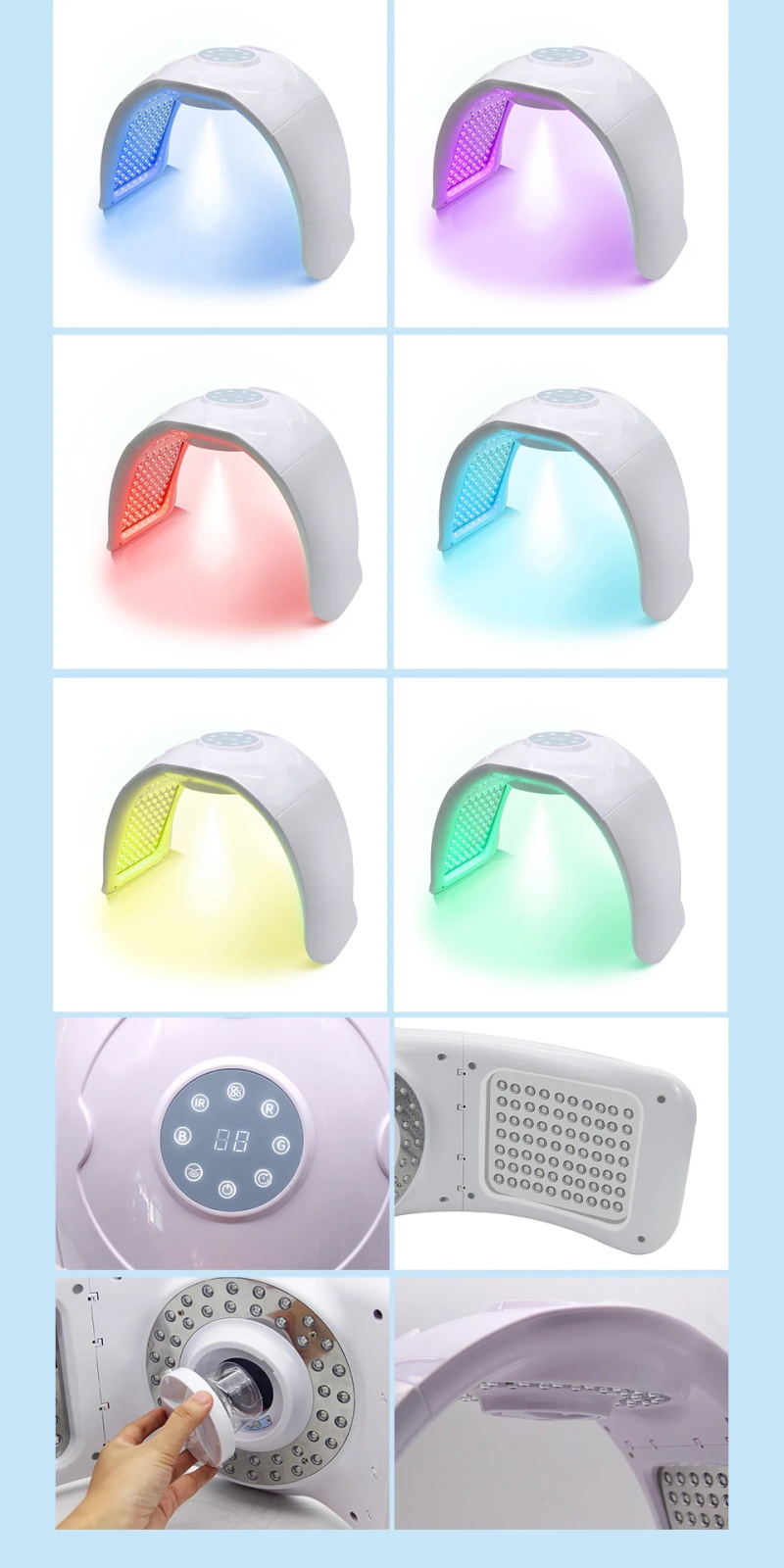 7-Farben-LED-Photonenmaschine