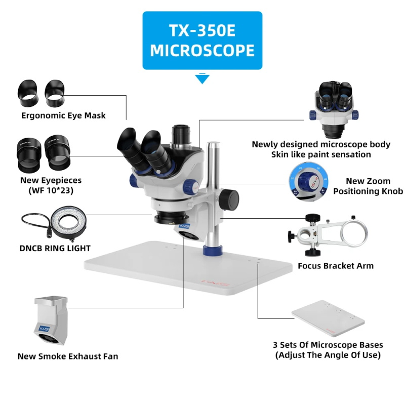 Trinocular Stereo Microscope