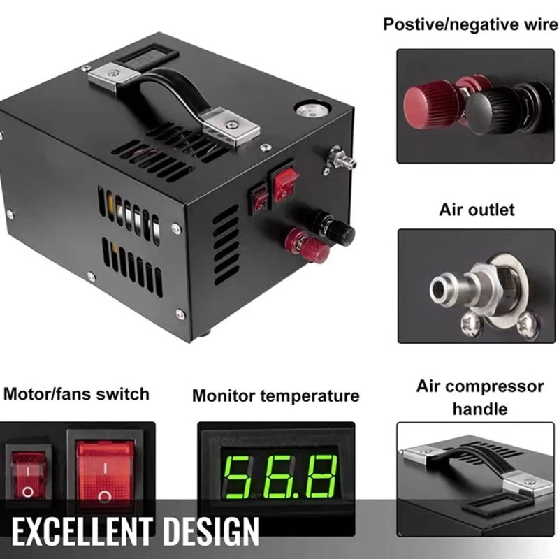Electric high pressure air compressor