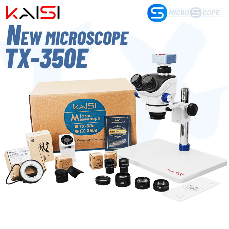 Microscope stéréo à oculaire trin