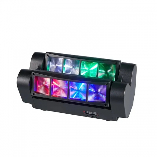 LED tête mobile 80W RGBW faisceau lumineux de scène DJ application de lumière disco fête de mariage discothèque lumières