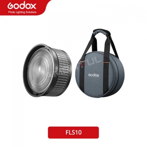 Godox FLS10 lentille de Fresnel lumière de montage Bowens pour Godox SL150II SL200II VL150 VL300