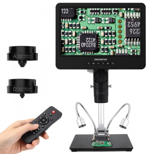 HDMI USB digitales mikroskop 2000x 10.1 "ips lcd für elektronik löt werkzeug für pcb lot check