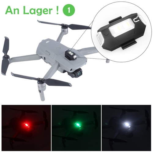 Lumière de Drone Rechargeable Ulanzi DR-02 pour DJI Mavic 2 Pro/air 2 accessoires de drone d'éclairage stroboscopique Anti-collision de mouche de nuit