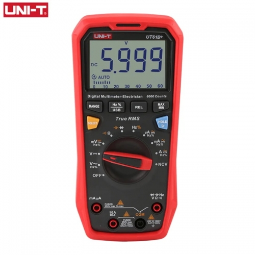 UNI T UT61B UT61E UT61D testeur de multimètre numérique professionnel Intelligent True RMS gamme automatique 1000 comptes DC AC V