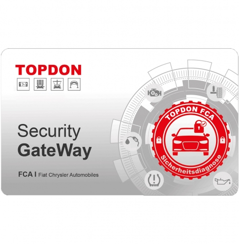 TOPDON Licence de service d'activation FCA Security Gateway - 12 mois - Offre spéciale