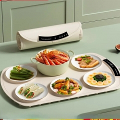 220V foldable multifunctional electric drinks warmer pad hotplate for flexible heating plate food warmer coffee warmer