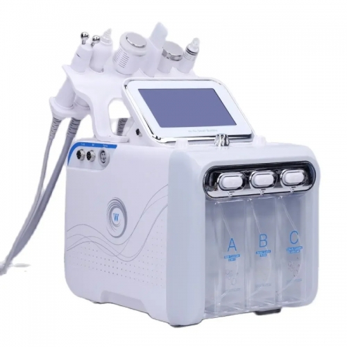 RF 7 in 1 H2O2 Hydro Dermabrasion Bio-Lifting Spa Facial Hydro Machine Skin Care Water Derma brasion Beauty Machine