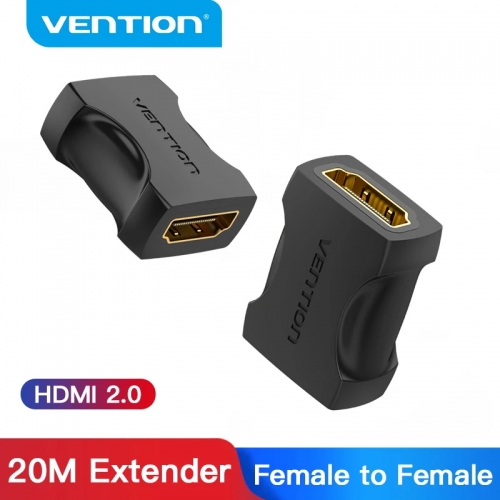 Extension HDMI 4K HDMI 2.0 femelle à femelle, adaptateur d'extension de câble, coupleur pour commutateur TV PS4/3, extension HDMI