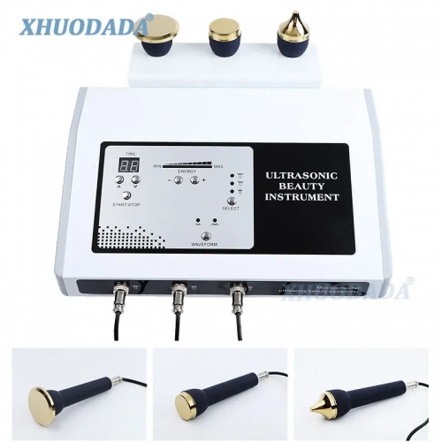 3 in 1 Ultrasonic Facial Device Muscle Stimulator Firming Skin Removal Anti-Aging Massage Micro Freckle Removal Beauty Device