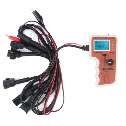 Cr508s digital common rail pressure tester and simulator for diagnostic tool for high pump engines, more function