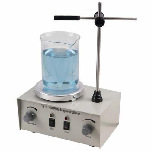 Agitateur magnétique chauffant 220V 79-1, mélangeur à double commande pour chauffage de laboratoire, 250W, 1000ml, plaque chauffante