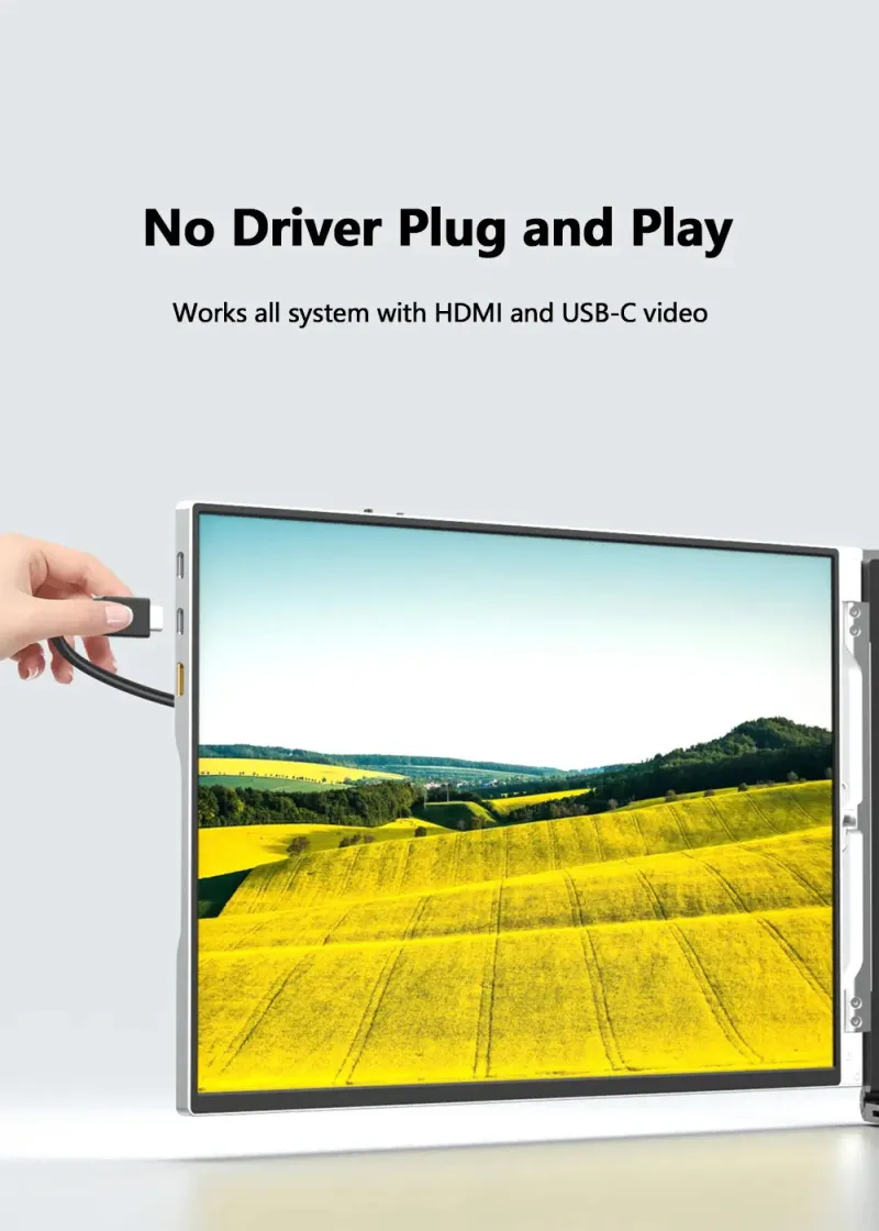 16-Zoll-Portable Triple-Screen