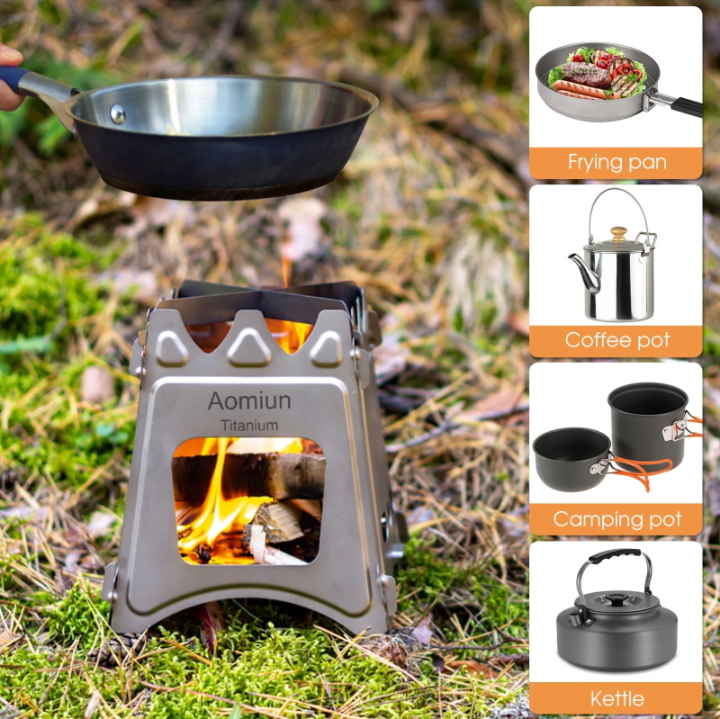 Compact Folding Wood Stove