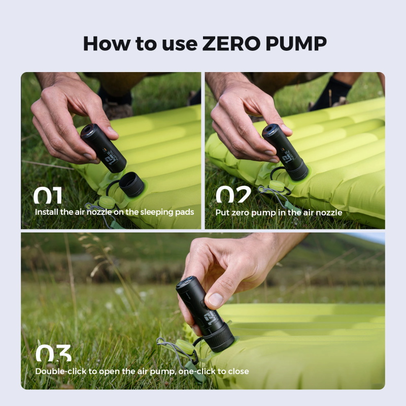 portable air pump for inflatable boats