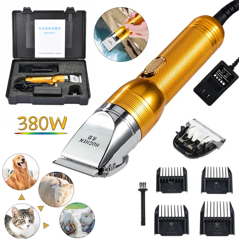 Household pet grooming machine