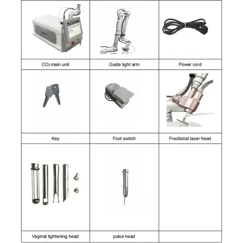 Painless CO2 fractional laser scar removal machine