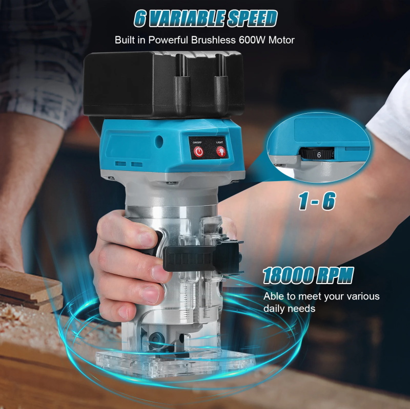 Woodworking electric trimmer