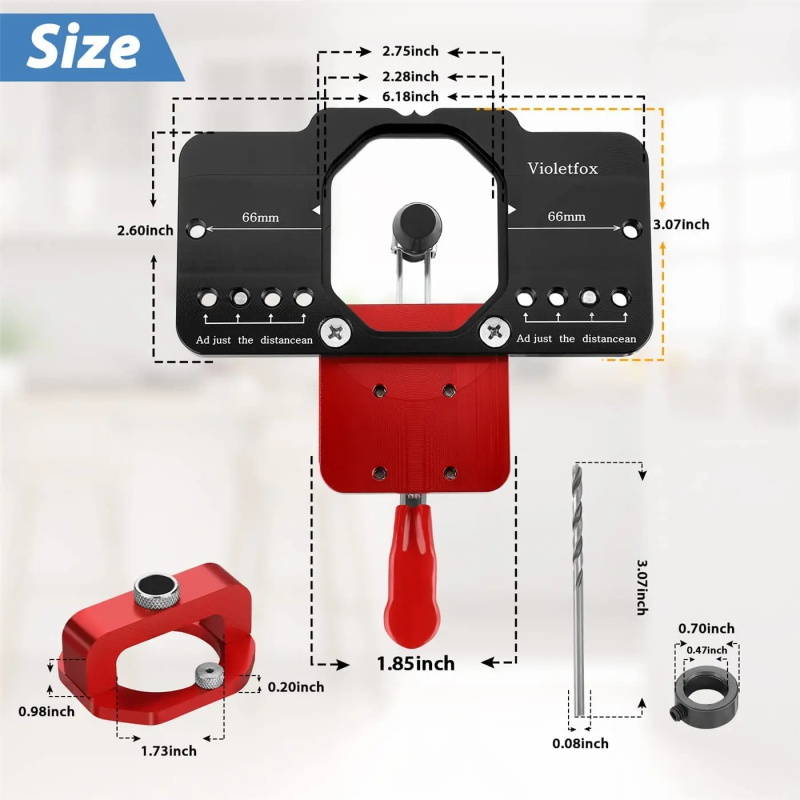 35mm Concealed Hinge Jig Kit