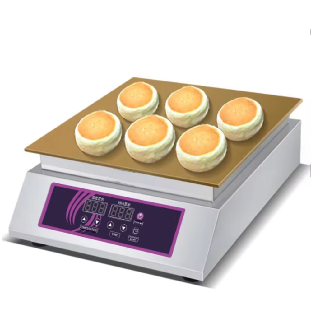 Single Head Rubell Souffle Pancake Maker Machine