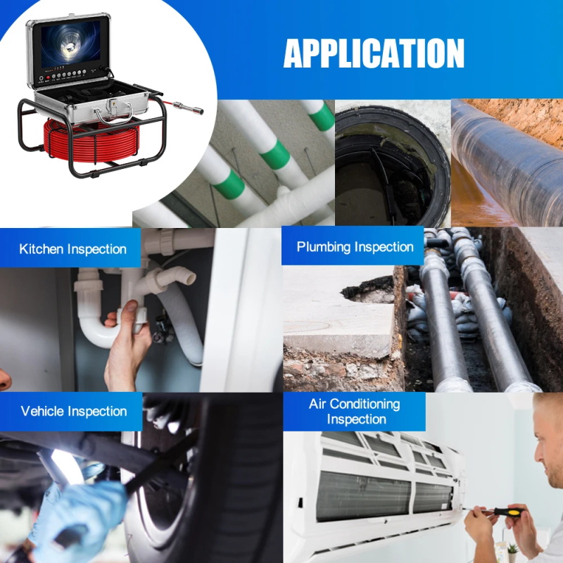 Drain sewer pipeline industrial endoscope