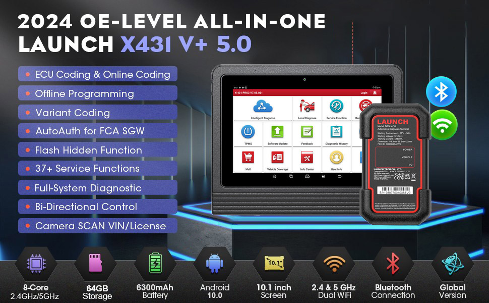 LAUNCH X431 V+ V5.0