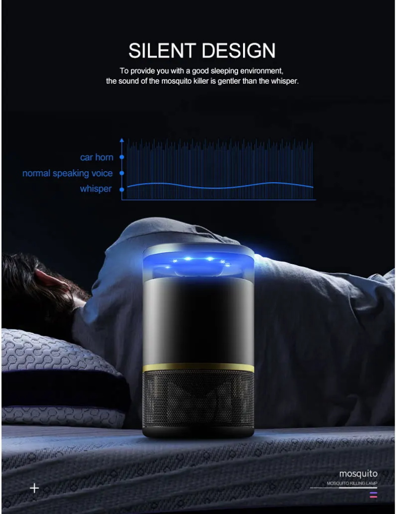 3D Bionic Mosquito Killer Lamp